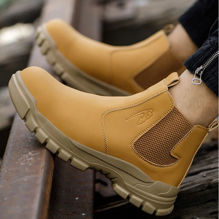 Bottes de Chantier en Cuir