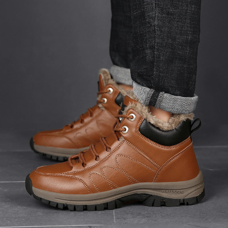 Bottes Cuir Homme