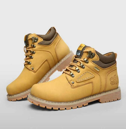 Bottines en cuir Homme