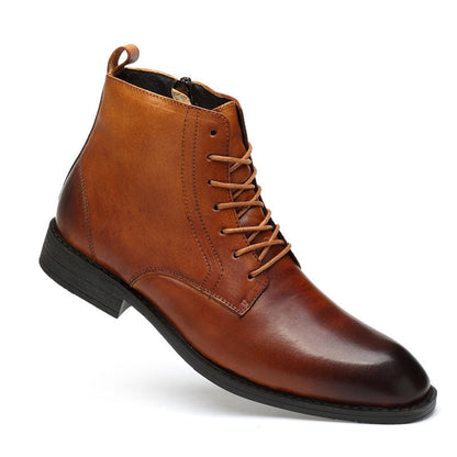 Bottines Martin en Cuir Chaudes pour Homme