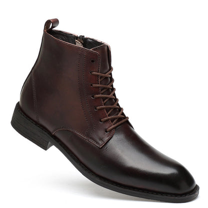 Bottines Martin en Cuir Chaudes pour Homme