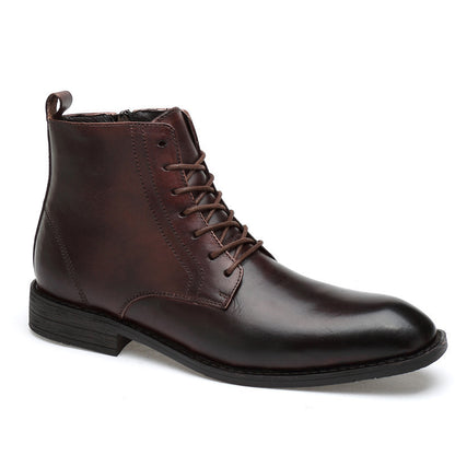 Bottines Martin en Cuir Chaudes pour Homme