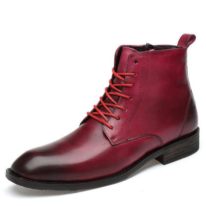 Bottines Martin en Cuir Chaudes pour Homme