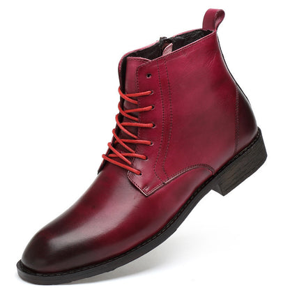 Bottines Martin en Cuir Chaudes pour Homme