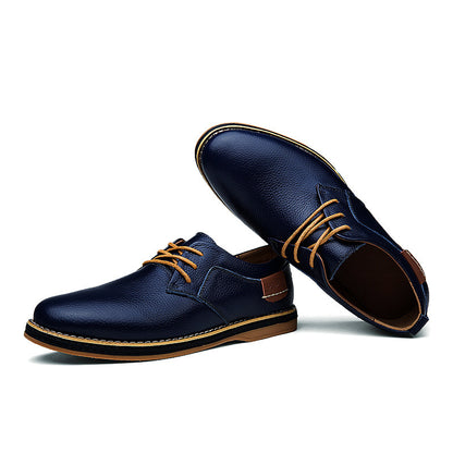 Chaussures en cuir microfibre décontractées