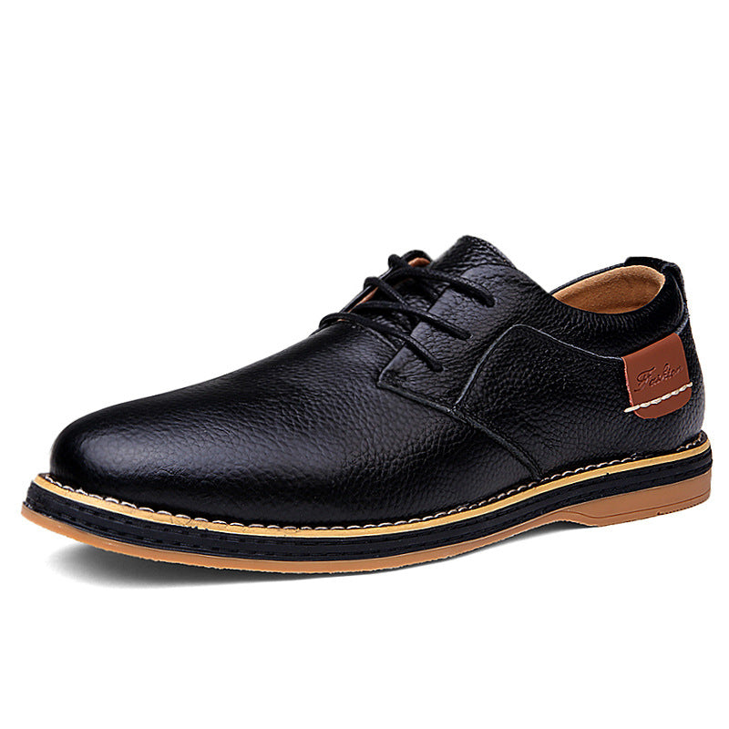 Chaussures en cuir microfibre décontractées