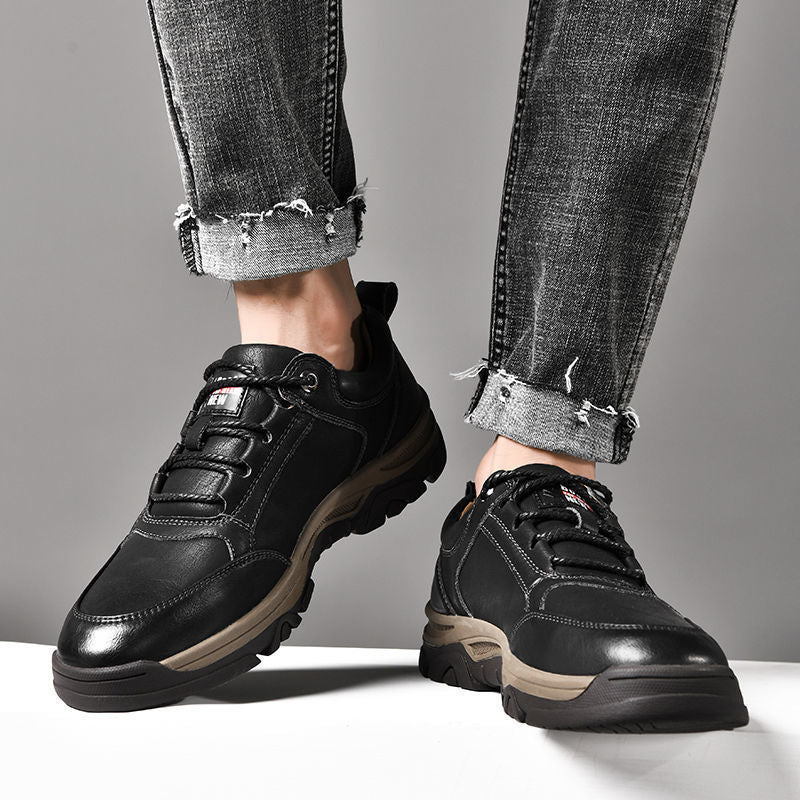 Chaussures en Cuir Confort Respirant