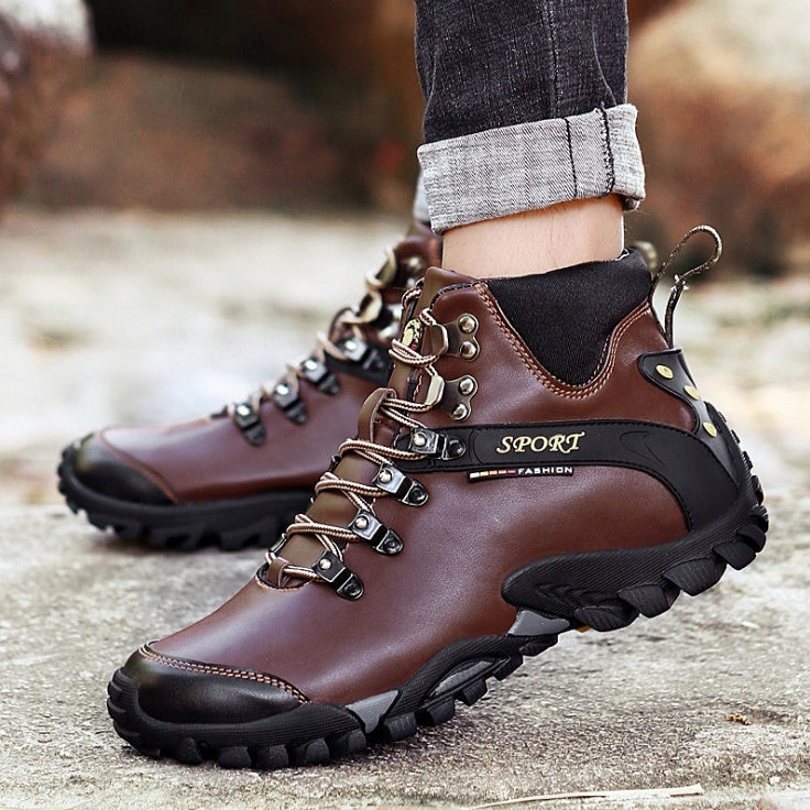 Bottes Chaudes Fourrure Homme
