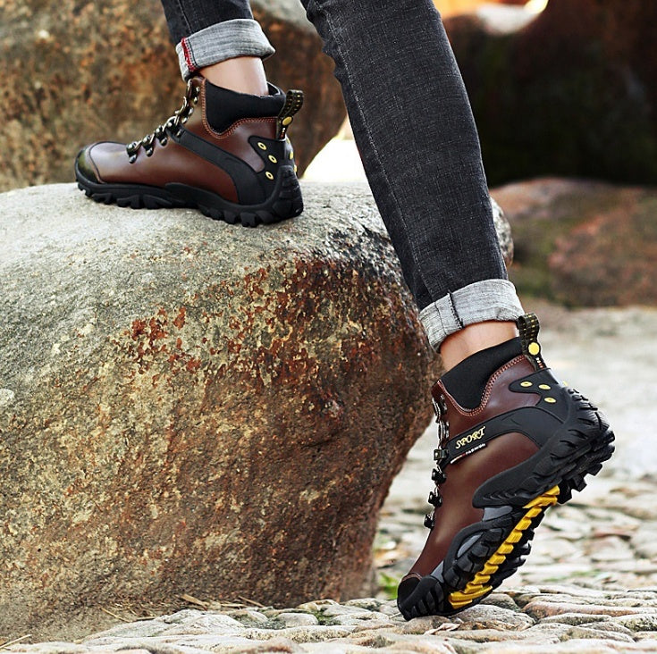 Bottes Chaudes Fourrure Homme