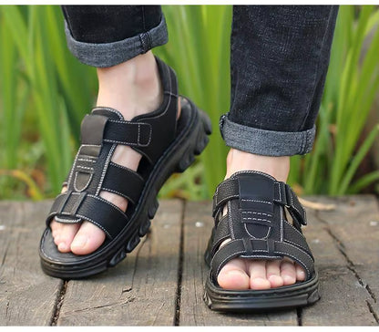 Sandales Réglables Pieds Larges