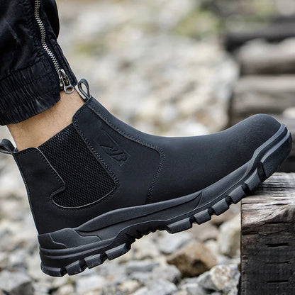 Bottes de Chantier en Cuir