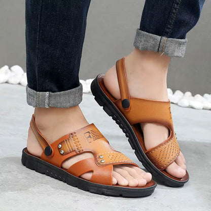 Sandales Talon Plat Équilibré