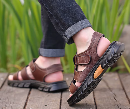 Sandales Réglables Pieds Larges