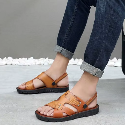 Sandales Talon Plat Équilibré