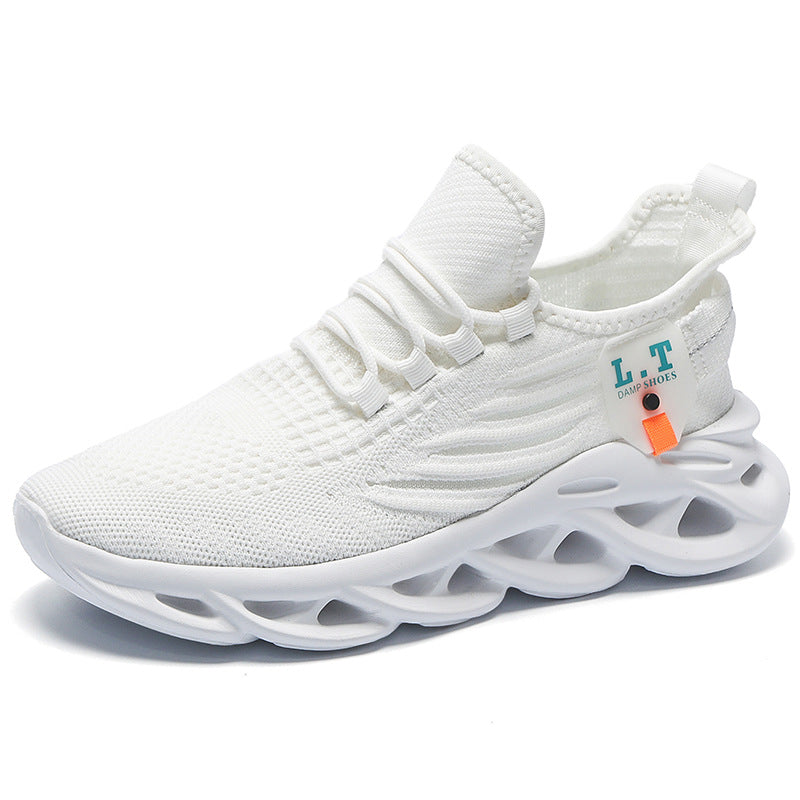 Baskets en maille tressée ultra-légères