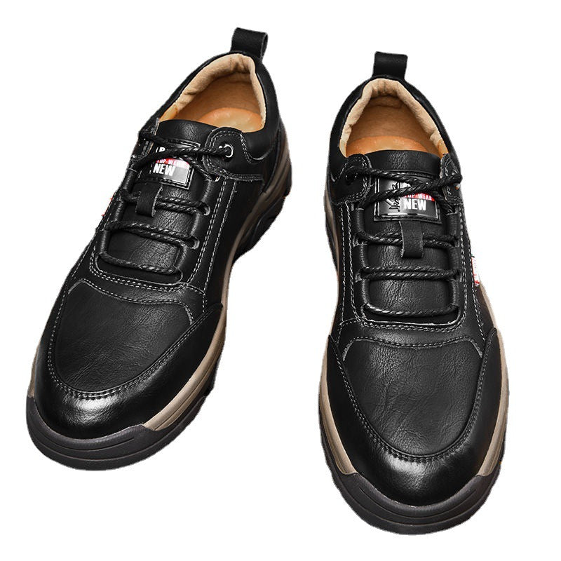 Chaussures en Cuir Confort Respirant