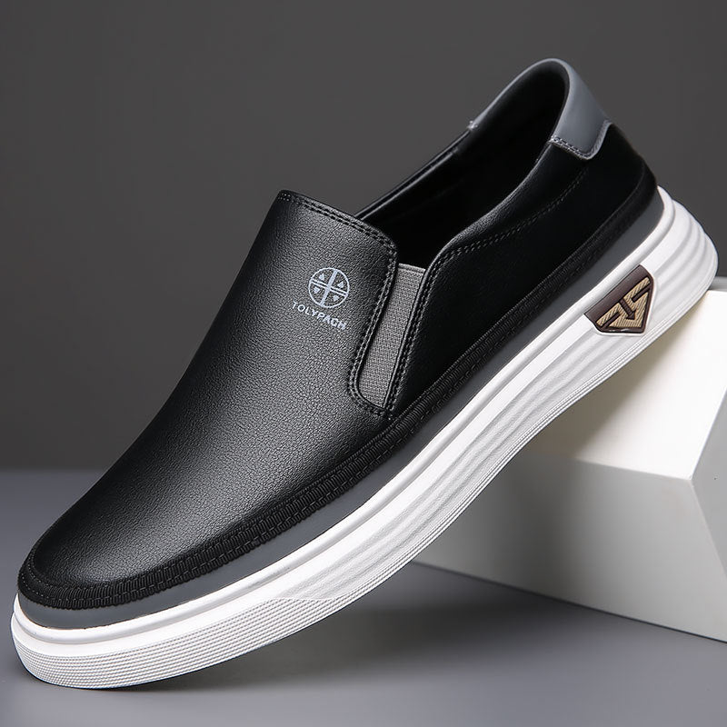 Baskets Business en Cuir