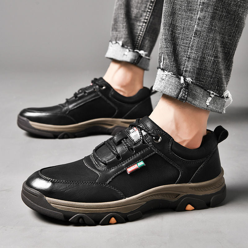 Chaussures en Cuir Confort Respirant