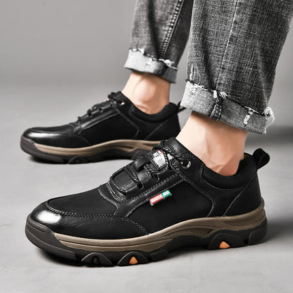 Chaussures en Cuir Confort Respirant