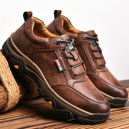 Chaussures en Cuir Confort Respirant
