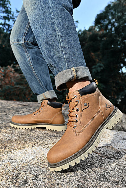 Bottes Martin en cuir robuste